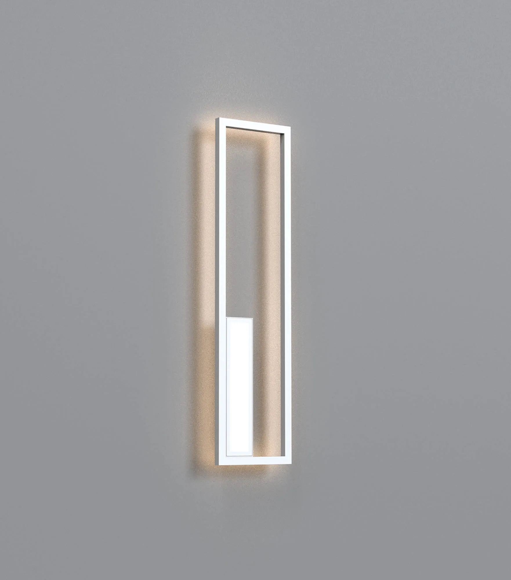 Boutique White Wall Lights Mantra Flush Wall Lights